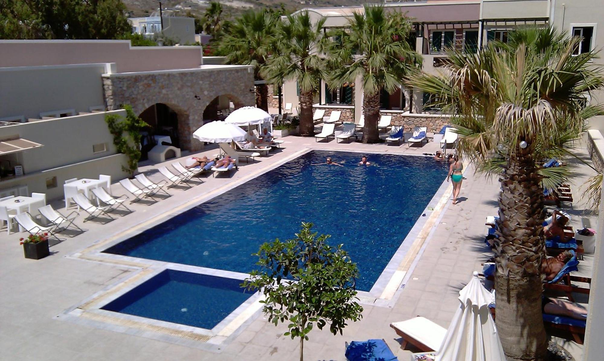 Rose Bay Hotel Kamari  Exterior photo