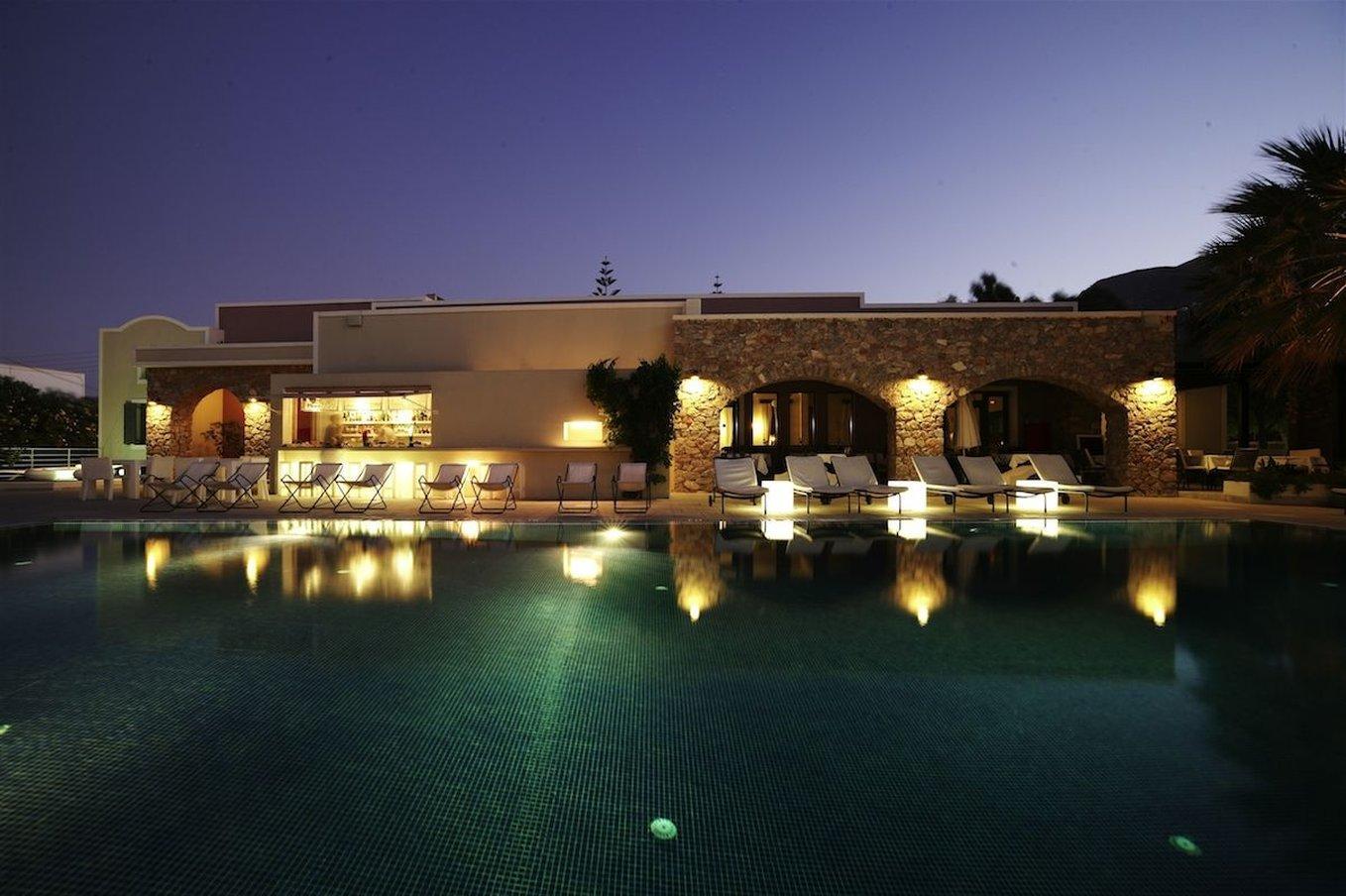 Rose Bay Hotel Kamari  Exterior photo